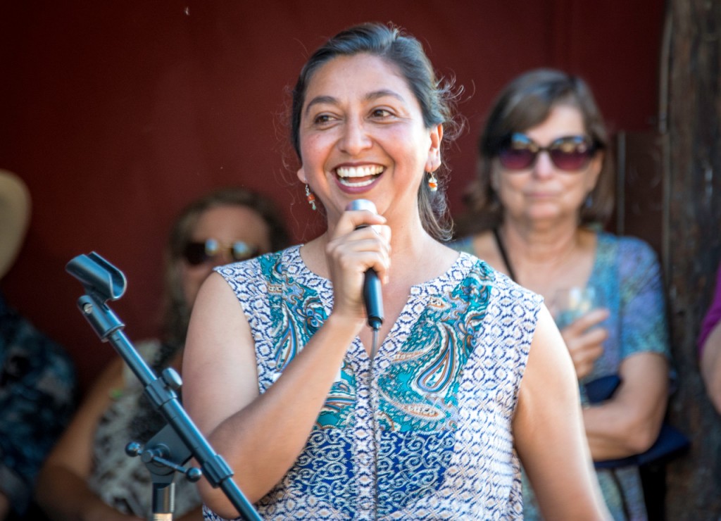 Rita Mancera at the 2015 Fall Harvest Celebration
